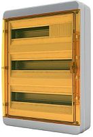 Бокс пластиковый Tekfor ЩРН-П-54 BNO 65-54-1 (560х408х153мм) IP65 оранжевая дверца картинка 